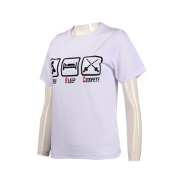 T886  訂造白色印花T恤 劍擊隊 T恤專門店    白色 T886  訂造白色印花T恤 劍擊隊 T恤專門店    白色